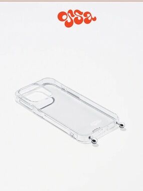 OSSA
Clear Transparent Phone Case with Silver Accent